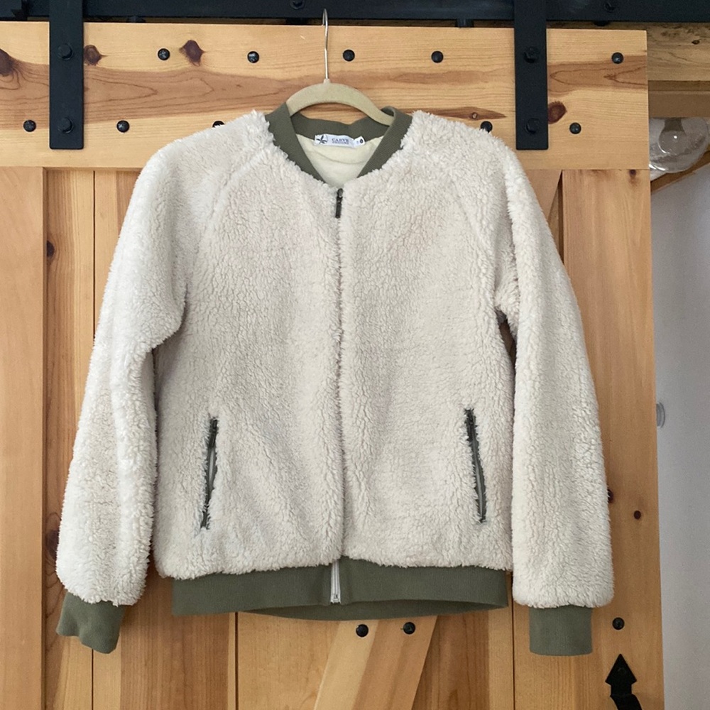 Fleece bomber